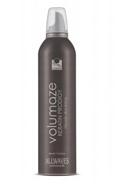Allwaves Volumaze Keratin Prodigy Пенка 400 мл