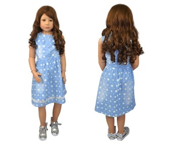 Sukienka jeansowa KD030 rozmiar 152