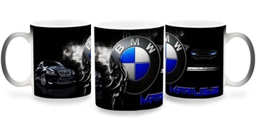 Kubek magiczny - BMW - Dowolne imię + Kartonik