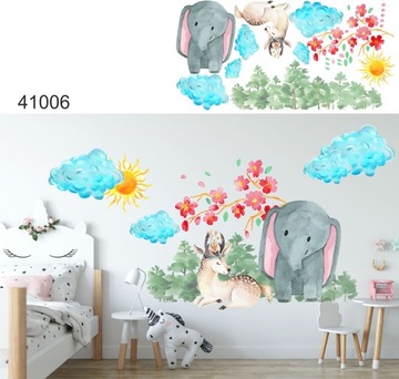 наклейки детские, стены покрашенные 200