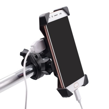 ДЕРЖАТЕЛЬ МОТОЦИКЛА ДЛЯ ТЕЛЕФОНА/НАВИГАЦИИ+USB