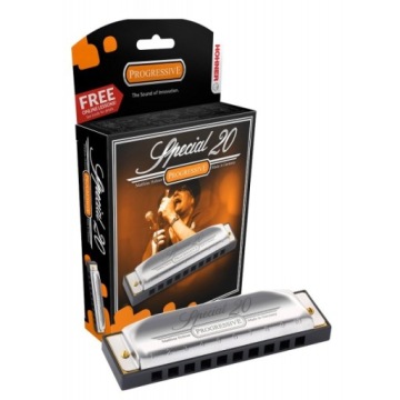 Губная гармошка Hohner Special 20 D + футляр