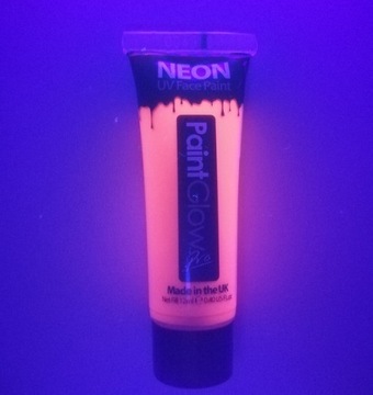 УФ-КРАСКА ДЛЯ ЛИЦА И ТЕЛА PaintGlow UV RED