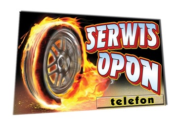 BANER 2x1 SERWIS OPON WULKANIZACJA zestaw startowy