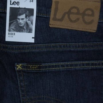 LEE RIDER обычные узкие джинсы DARK WASH W40 L34
