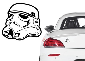 Naklejka winyl. na samochód Stormtrooper Star Wars