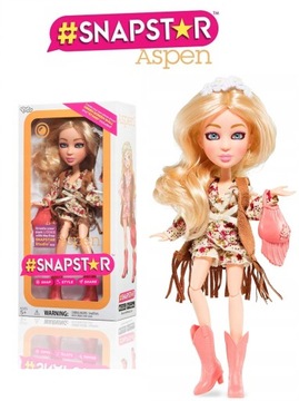 LALKA SNAP STAR ASPEN #SNAPSTAR TM TOYS +APLIKACJA