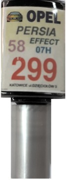 OPEL 393 3LU BAMBOO GREEN LAKIER ZAPRAWKA DO RYS