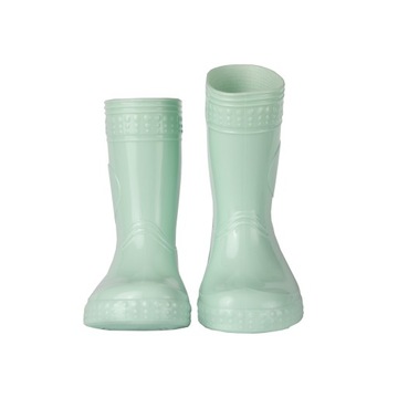 ВЕЛЛИНГОВЫЕ БОТИНКИ, ПОЖАЛУЙСТА, ДЕТСКИЕ РЕЗИНОВЫЕ БОТИНКИ, МЯТА, Р 29/30