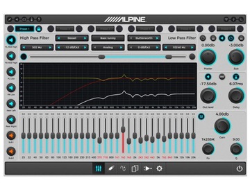 ALPINE PDP-E802DSP УСИЛИТЕЛЬ СО ЗВУКОВЫМ ПРОЦЕССОРОМ 8x100 Вт RMS WiFi ОПТИЧЕСКИЙ