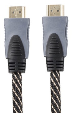 Высокоскоростной кабель HDMI с Ethernet CCS 5 м в оплетке LB0046