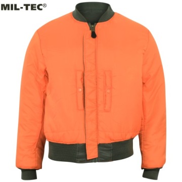 КУРТКА ВОЕННАЯ ОЛИВКА MA1 FLEK FLYERS MIL-TEC 3XL