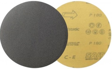 krążek rzep do obróbki kamienia szkła SAIT 125 gr. 180