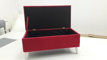 ОТКРЫВАЮЩАЯСЯ СКАМЬЯ ДЛЯ ХРАНЕНИЯ ПУФА PLUSH