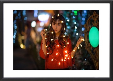 ЧЕРНАЯ АЛЮМИНИЕВАЯ РАМКА A2 42x59,4 РАМКА 59,4x42