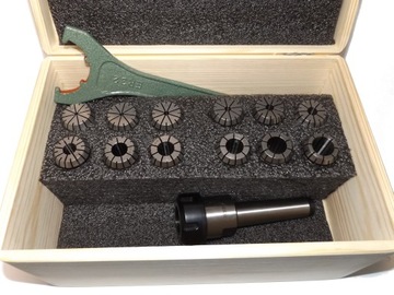 OPRAWA FREZERSKA MT3 + 12 TULEJEK ER32 MT MK 3 ER