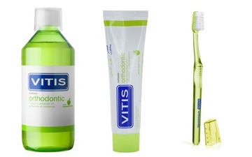 VITIS ORTHODONIC ZESTAW ORTODONTYCZNY PASTA, PŁYN, SZCZOTECZKA - OrtoSklep