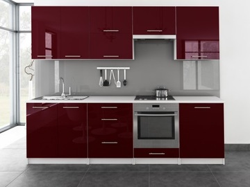 Кухня JM-Toro 2,60 м - фасады глянцевый МДФ