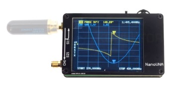 Миниатюрный антенный анализатор NanoVNA H 50 кГц - 1500 МГц