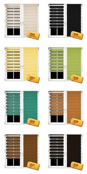 Рулонные шторы День и Ночь Мини Рулонные шторы 98х150см 24Ч !!!!!