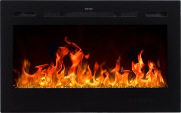 Kominek elektryczny LED ścienny/pod zabudowę 92cm!