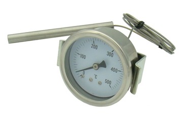 TERMOMETR Z SONDĄ DO SPALIN PIECA KOTŁA 0-500C S