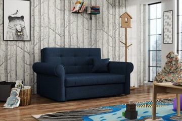 VIGA II SILVER dwójka sofa rozkładana do salonu