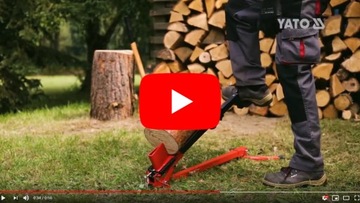 ДЕРЕВОКОЛУ YATO 1,2 Т ИЗМЕЛЬЧИТЕЛЬ КОЛЕЮЩИЙ МАШИНА НА НОЖКАХ С УСТАНОВКОЙ НА НОЖКИ