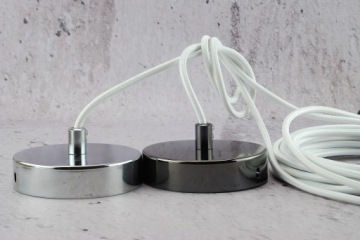 белый плетеный декоративный кабель LOFT паук эдисон RETRO лампа DIY