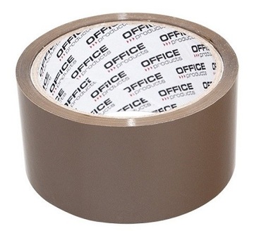TAŚMA KLEJĄCA PAKOWA 48MM 50 BRĄZOWA