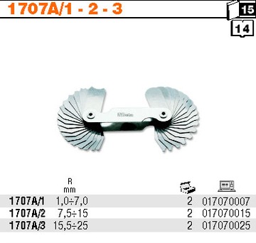 ИЗМЕРИТЕЛЬ РАДИАЦИИ 7,5-15ММ 32 ПЛАСТИНЫ BETA 1707A/2
