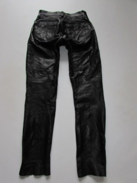 КОЖАНЫЕ БРЮКИ МУЖСКИЕ, РАЗМЕР W28 L32 *