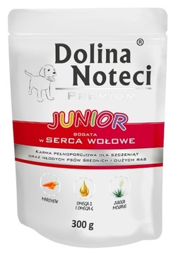 DOLINA NOTECI JUNIOR ГОВЯДИНА 300г