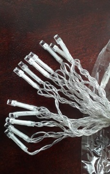 Светодиодная световая завеса 3х2,5 с теплой памятью + вилка