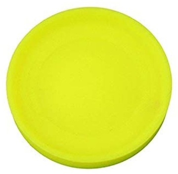 MINI FRISBIE SILIKONOWY ŻÓŁTY NEON SPORT LATAJĄCY