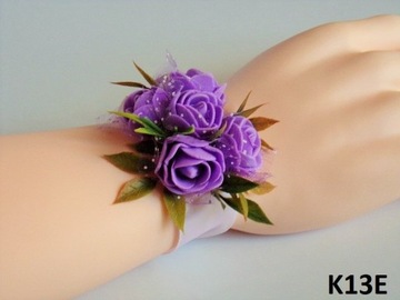 K 13 * Kotylion na rękę ślub studniówka - KOLORY