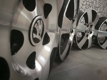 4× DISK HLINÍK SKODA OE 6.5" X 15" 5X112 ET 47