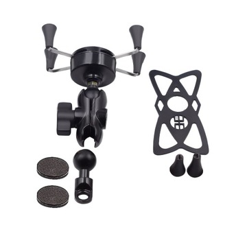 ВЕЛОСИПЕДНЫЙ ДЕРЖАТЕЛЬ ДЛЯ ТЕЛЕФОНА С ВИНТОВЫМ ЗЕРКАЛОМ