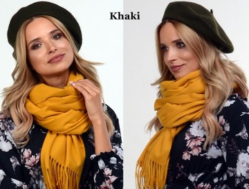 БЕРЕТ из французской шерсти с антенной COLORS