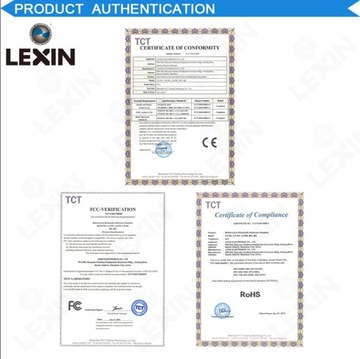 LEXIN LX-R6 Bluetooth-ИНТЕРКОМ для 1 шлема