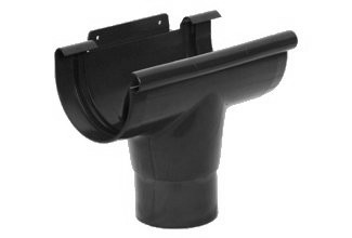 GRAFITOWY LEJ SPUSTOWY DO RYNNY PCV 90 MM