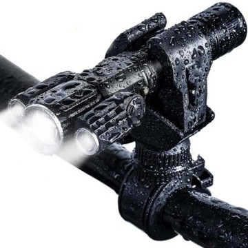 Велосипедный фонарь ТРАНСФОРМАТОРЫ, 3 светодиода, аккумулятор USB