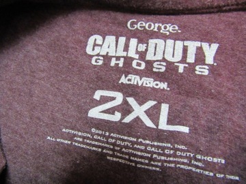 Call of Duty Ghosts Activision ORYGINAL TSHIRT XXL