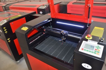 PLOTER LASEROWY CO2, 60x40, 60W, CW-3000, POKAZOWY