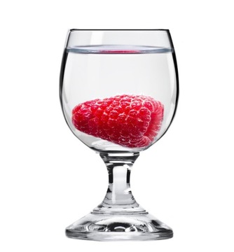 Kieliszki do wódki Balance KROSNO 6szt 40ml (45ml) na niskiej nóżce basic