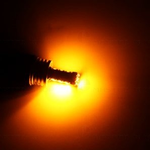 45 светодиодов SMD P21W R5W BA15S ЛАМПА, ОРАНЖЕВЫЙ