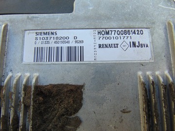 KOMPUTER S103718200D 7700861420 RENAULT