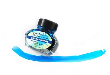 ATRAMENT 30 ML. BŁĘKIT NIEBA STANDARDGRAPH