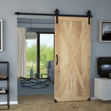 Декоративная угловая дверь 78x78 loft barn door