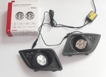 Lampy światła dzienne dziennej DRL LED Ford Fiesta mk6 2005-2008